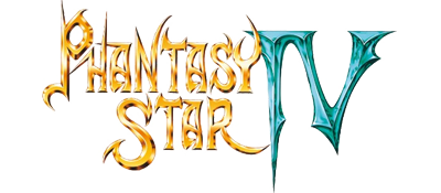Phantasy Star IV logo for Sega Genesis